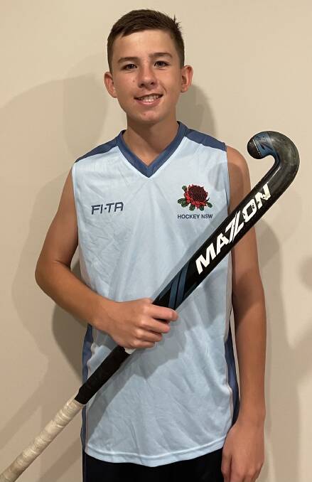 NSW HERE WE COME: Nathan Marshall has been selected for the under 15's NSW side. 