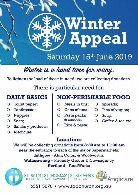 Winter appeal: Lithgow residents urged to open their hearts and give generously