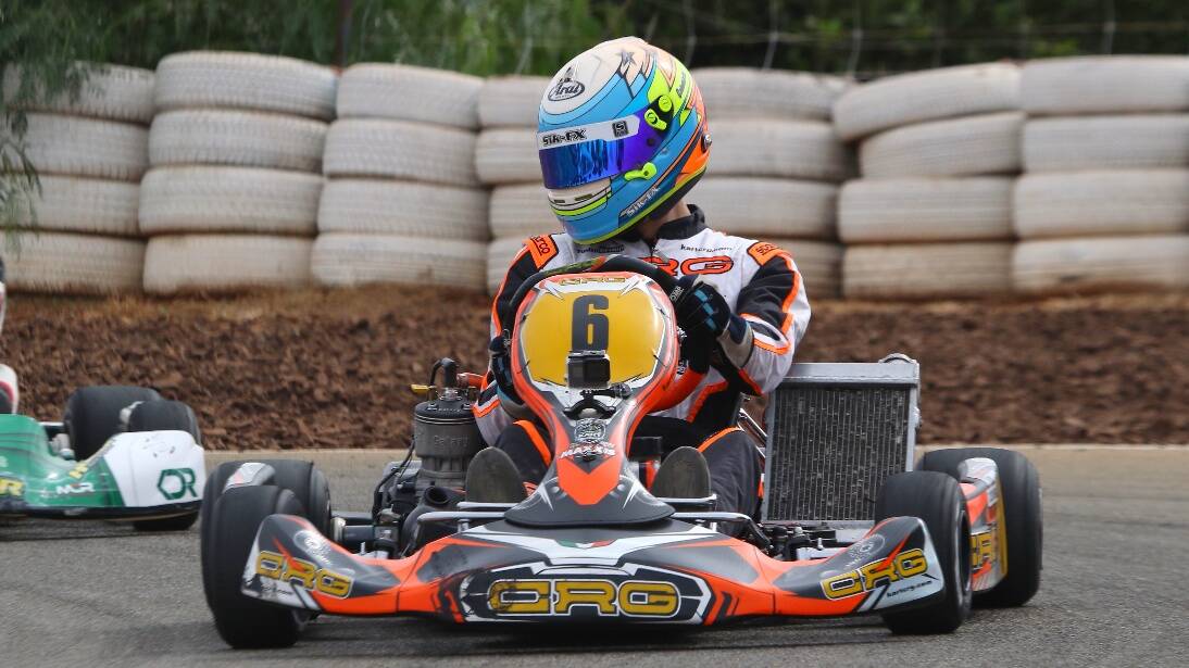 RACE: Tim Colombrita who is leading the TAG Light class heading into the final round. Picture: SUPPLIED. 