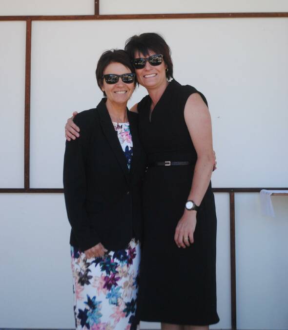 RESPECT: Current principal Sue Kearns with soon to be principal Simone Taylor. Photo: SUPPLIED 