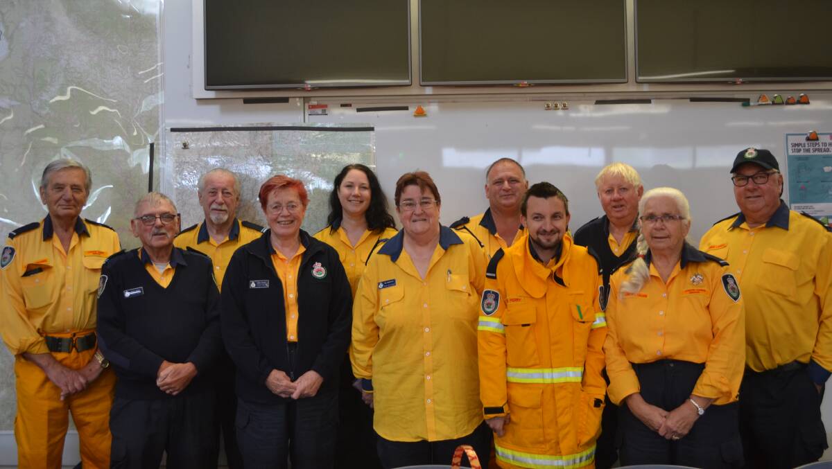 TEAM WORK: The Lithgow RFS Communication's team. Picture: CIARA BASTOW