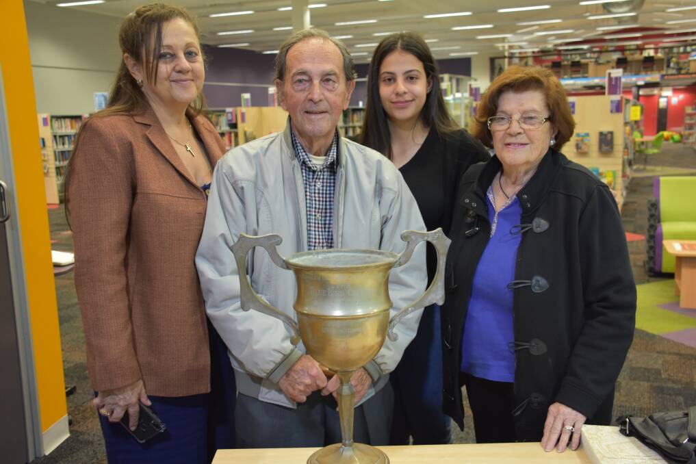 FAMILY: Ninetta Ray, Leon Bizannes, Iliana Kougias and Christina Bizannes. Picture: CIARA BASTOW