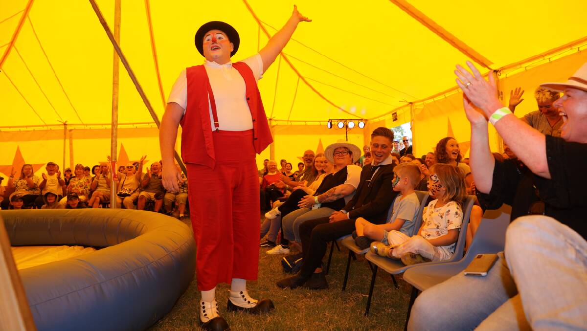 CLOWN: Kane Harrington, owner and clown, will be ready to excite kids and adults alike at the Lithgow Show. Picture: SUPPLIED 