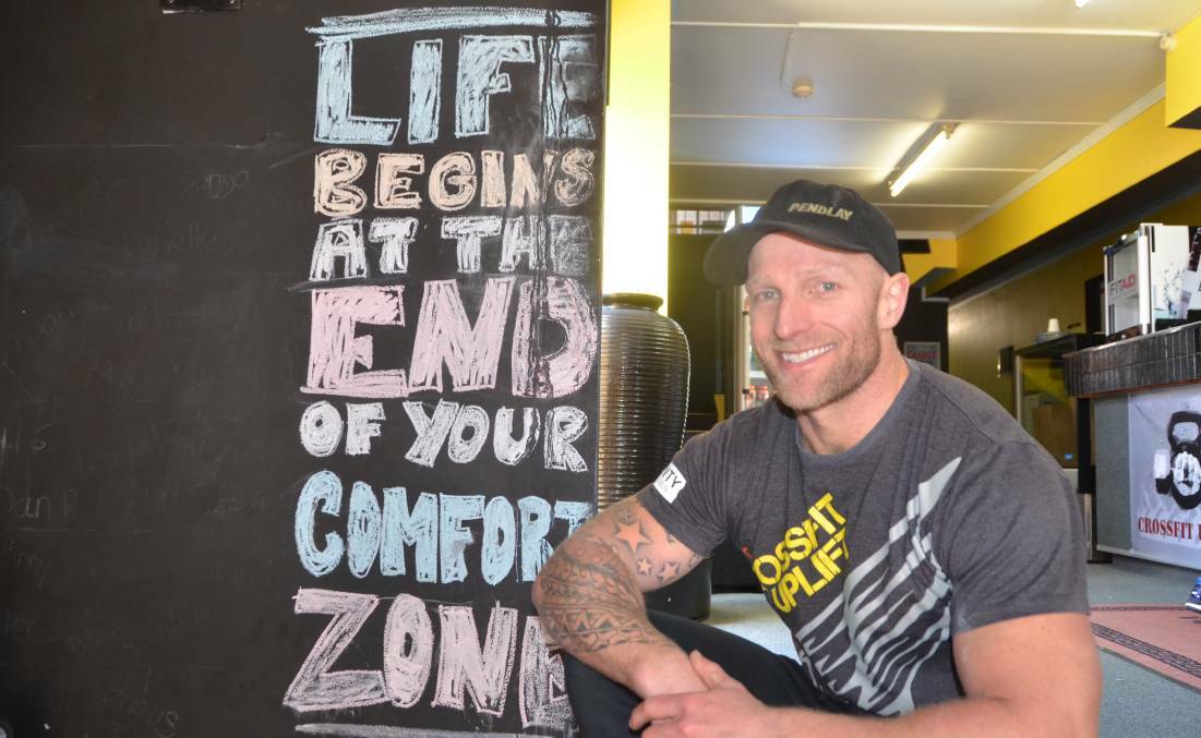 FEEL THE BURN: Chris Kable is excited to be opening up his gym again for Lithgow residents. Picture: HOSEA LUY