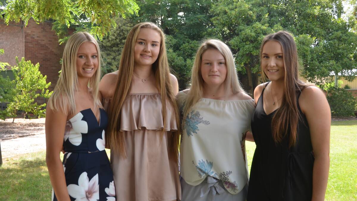 Alayah Lincoln, Geordie Goodwin, Holly Beecroft and Clare Bosman.  
