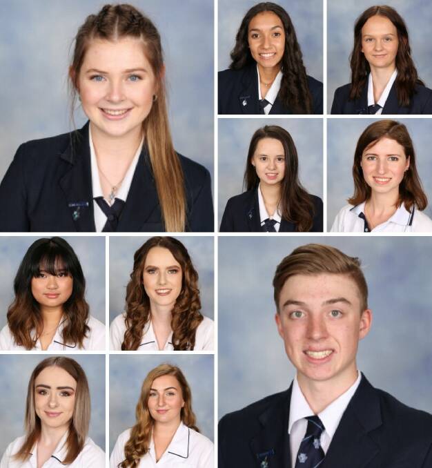 High achievers at Lithgow High School. Pictures: SUPPLIED 