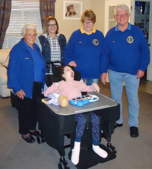 CARING: Joan Deeley, Tanya Morris, Heather Fitzgerald and Darryl Fitzgerald and Ellie Morris. Picture: SUPPLIED. 