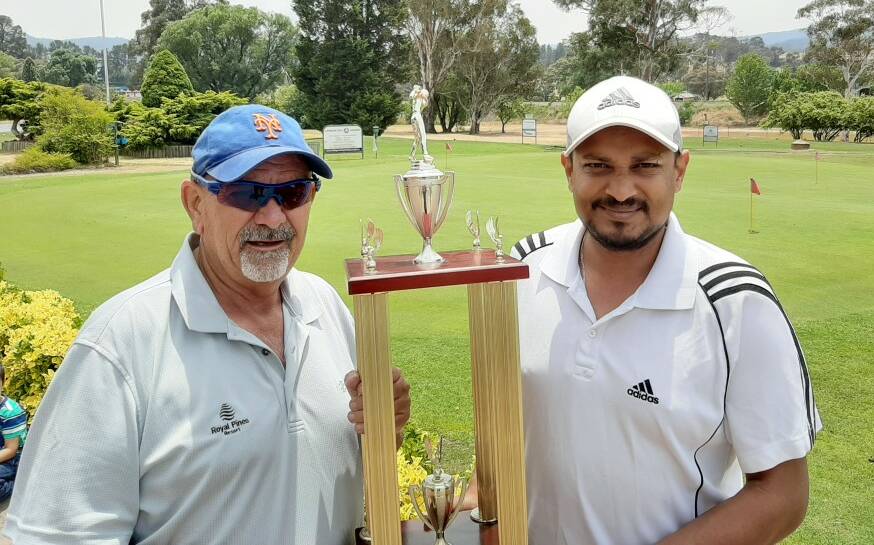 CHAMPIONS: Summer Cup champs Garry Keen and Justin Nelson. Picture: SUPPLIED 