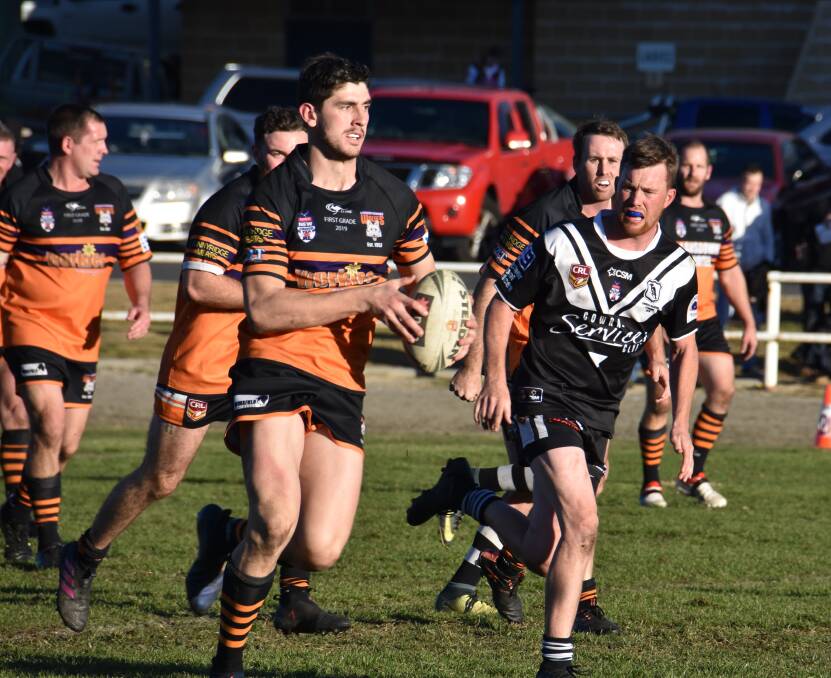 TRY SCORER: Keelan Bresac at a home match earlier in the season. Picture: KIRSTY HORTON. 