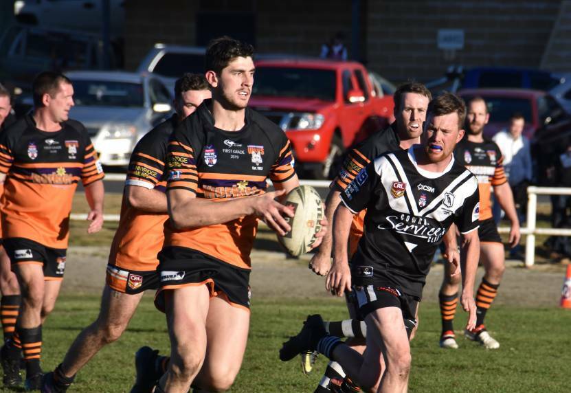 TRY SCORER: Keelan Bresac at a home match earlier in the 2019 season. Picture: KIRSTY HORTON. 