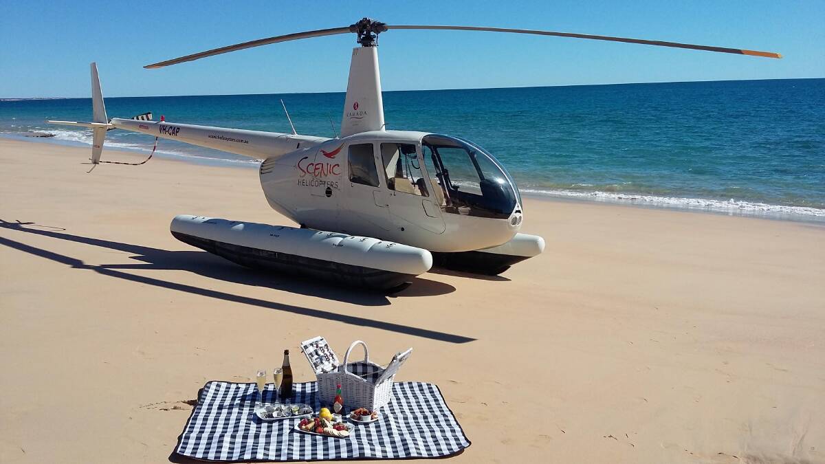 Scenic Helicopters … offering a range of Margaret River tours, from winery-hoppers to heli-fishing adventures. 