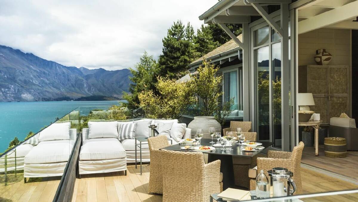 Prince William, Kate Middleton and little George stayed at Matakauri Lodge when they visited NZ.