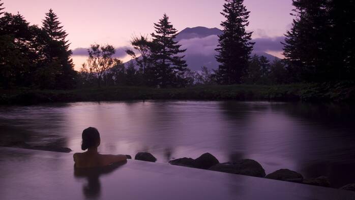 Take it all in at Niseko Onsen & Spa, which offers massage, spa and hot springs in Niseko