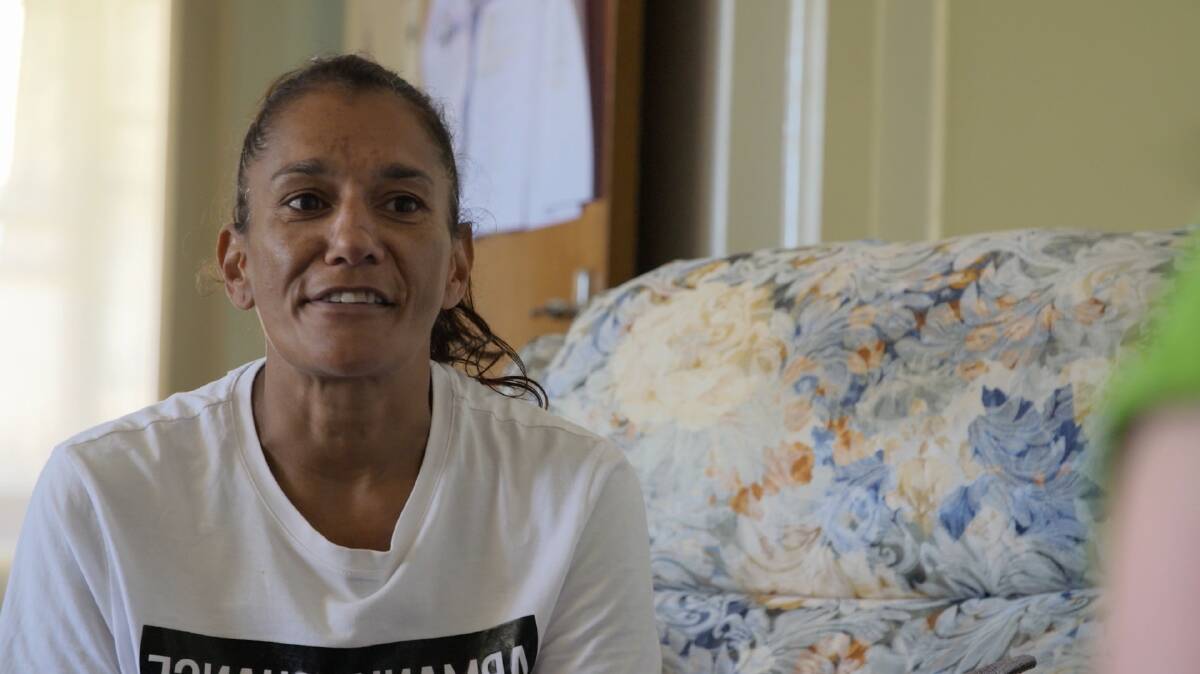 Struggle: Wollongong woman Shenane lives in a Housing NSW apartment and survives on JobSeeker payments. She appears in a new SBS TV series this week. Picture: SBS