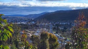 The Lithgow township from a lookout. Picture: Reidun Berntsen 
