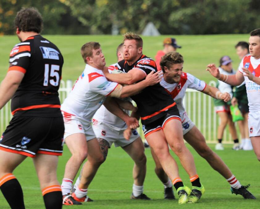 The Lithgow Workies in action against the Mudgee Dragons earlier this year. Picture: Petesib's Photography