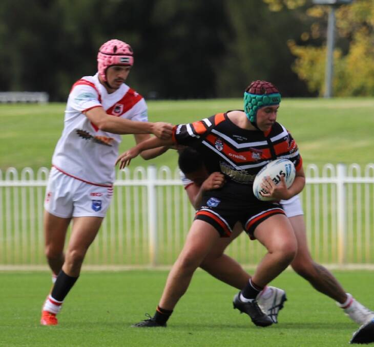 The under 18s Lithgow Workies beat the Mudgee Dragons 30-0. Picture: Petesib's Photography