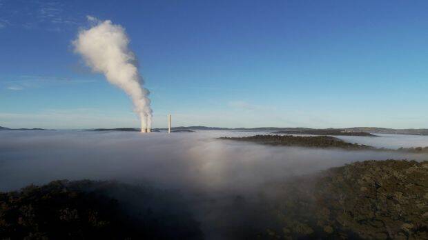 KEEPING ON: Mt Piper Power Station will use waste water from Springvale. Picture: NICK MOIR. 