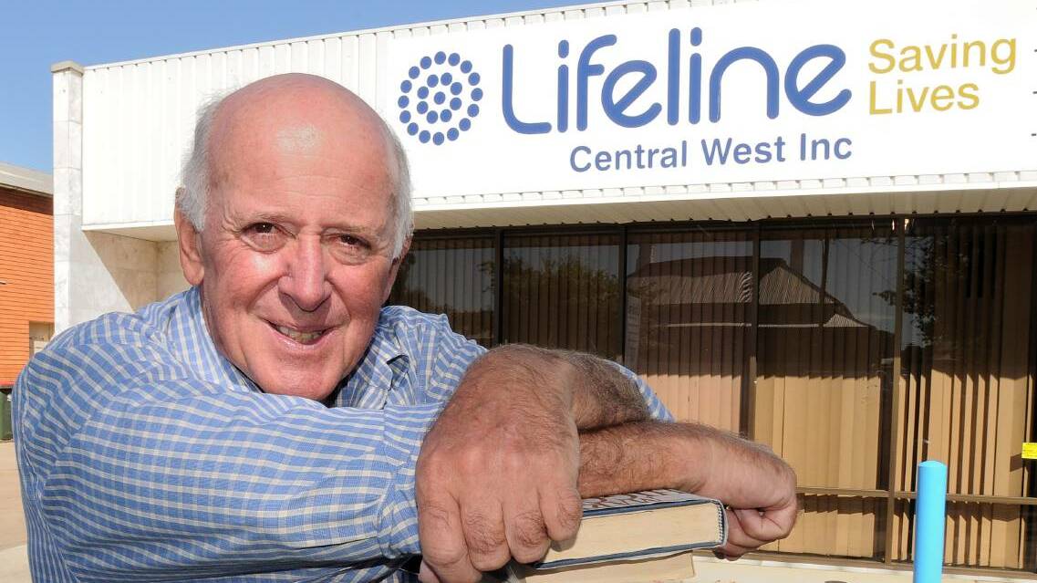 LIFELINE: Lifeline Central West executive director Alex Ferguson. Picture: STEVE GOSCH.