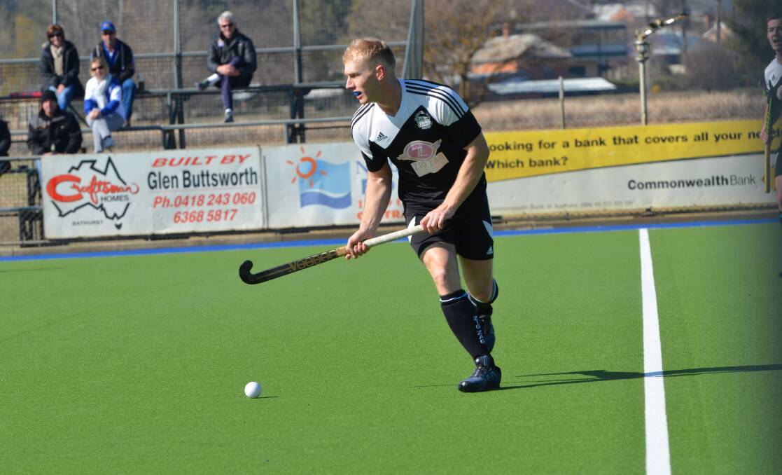 DOUBLES: Zig Zag's Luke Sheppeard on the field on Saturday. Picture: ANYA WHITELAW. 
