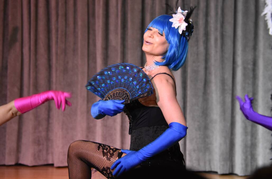 CABARET: 'Dance like a Diva' performers put on a show. Picture: PHOEBE MOLONEY. 
