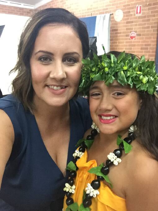 ORGANISER: Jennifer Wolfgramm with her daughter Salote at the 2016 Debutante Ball. Picture: SUPPLIED. 