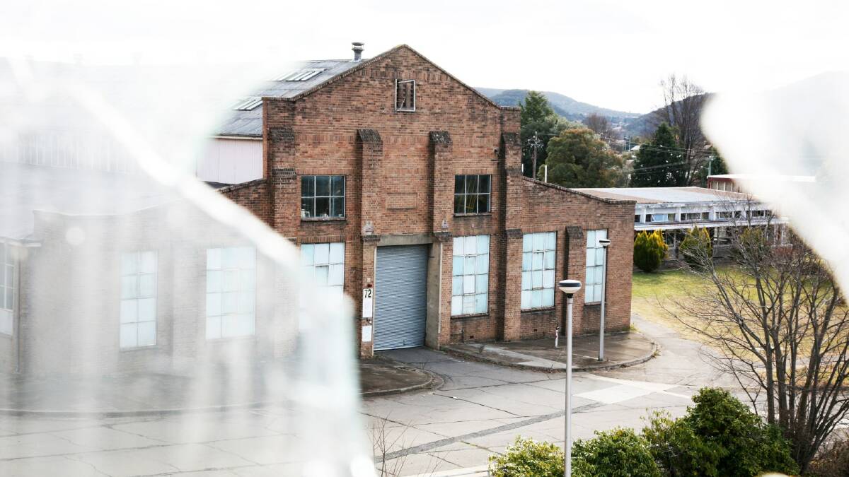 MAINTENANCE REPAIR: The old maintenance repair building viewed from another factory building. Picture: SUPPLIED. 