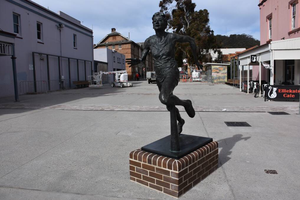 STATUE TO STAY: Councillors voted to keep the Marjorie Jackson statue where it is. Picture: PHOEBE MOLONEY