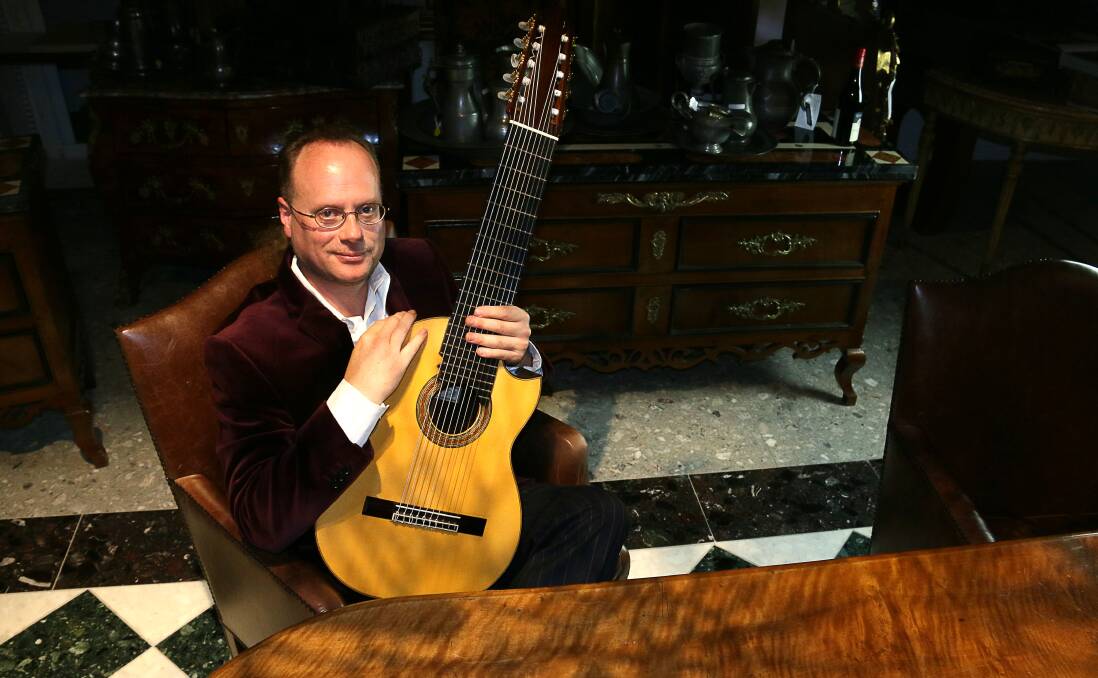 MAGICAL: Spanish classical guitarist Matthew Fagan. Photo: MARK RUSSELL