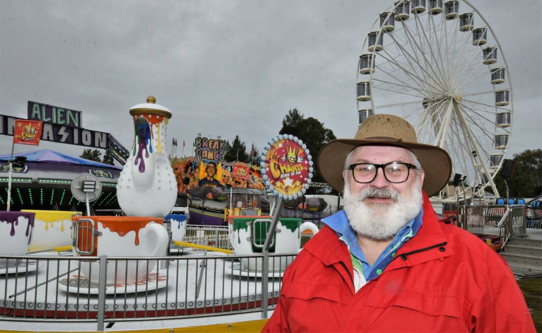 Royal Bathurst Show secretary Brett Kenworthy ahead of the event in May 2023. Picture by Chris Seabrook.