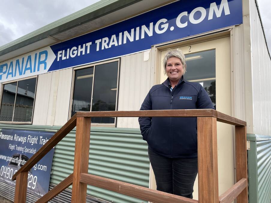Sky's the limit: Tammy has joined an exclusive flying club