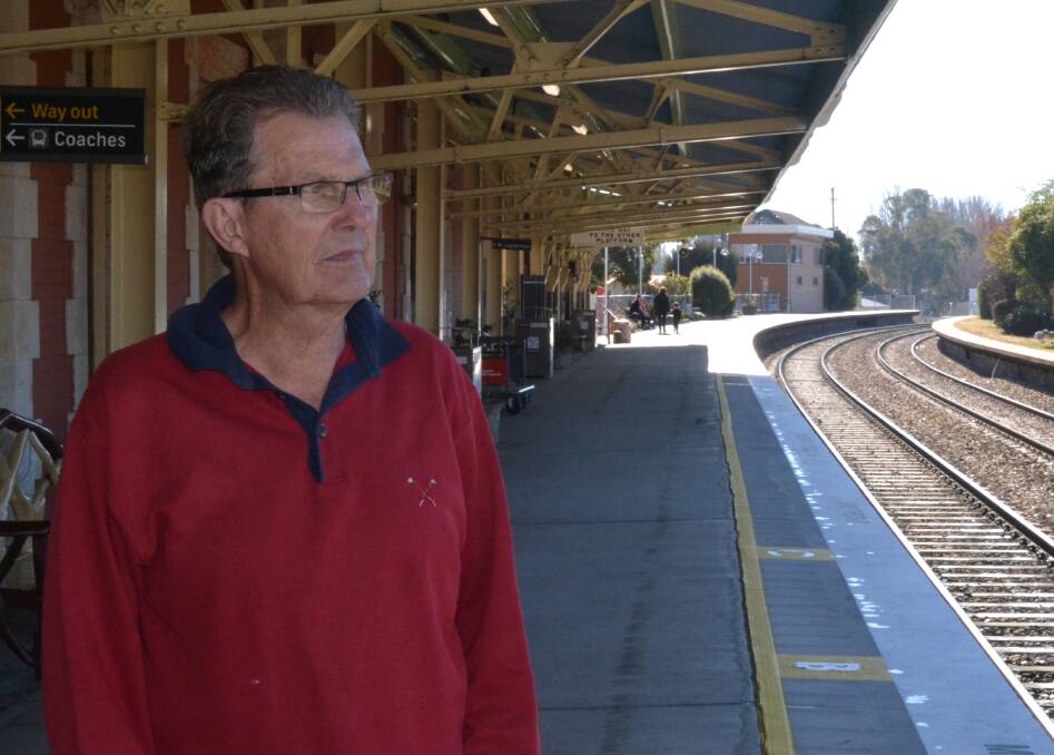 CONCERNED: John Hollis of Rail Action Bathurst is unsure about allowing commuters to use debit and credit cards at stations instead of Opal cards. Photo: FILE