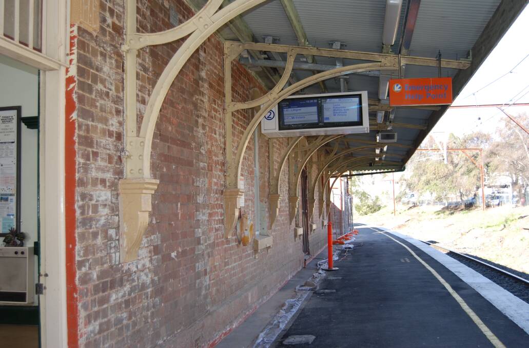 Wentworth Falls Railway Station. File picture.