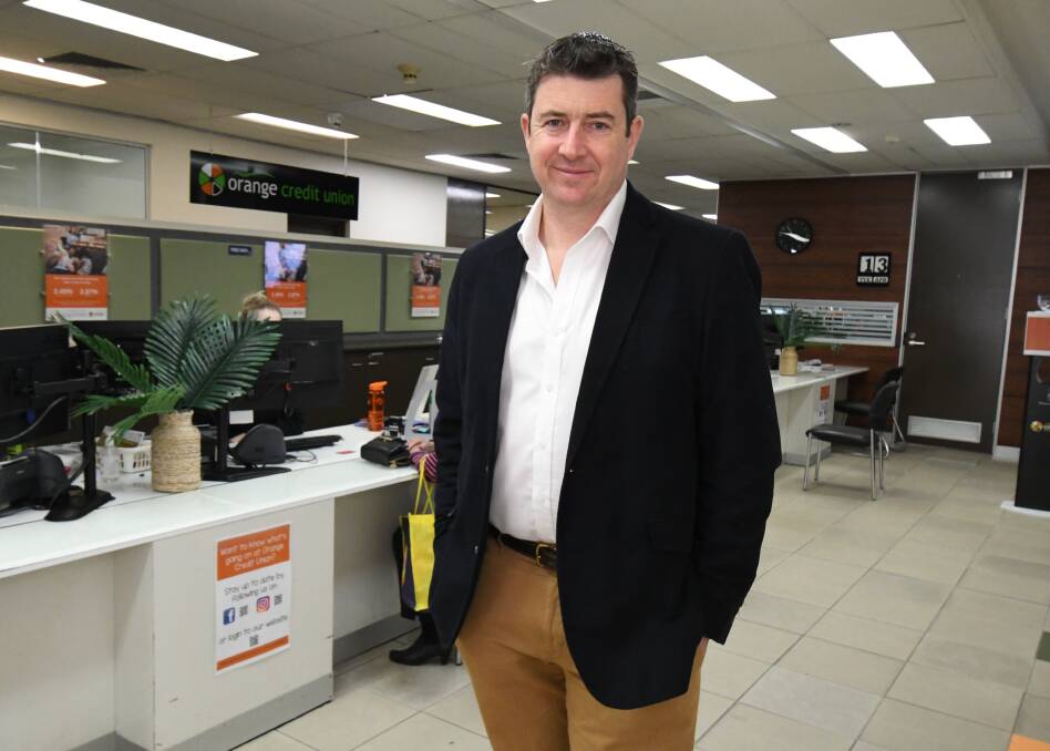 CEO: Orange Credit Union's Andrew de Graaff. Photo: JUDE KEOGH