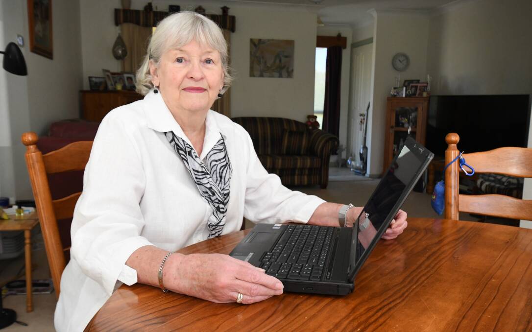 SAVED: Karen Grant of Orange who was nearly caught by a bogus online travel scheme. Photo: JUDE KEOGH