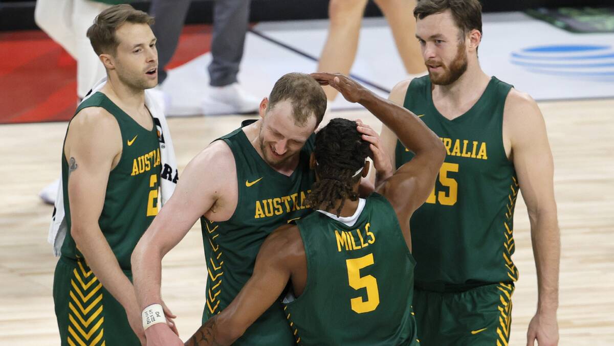 Joe Ingles and Patty Mills will need to start if Australia is to be a chance at winning a medal in the men's basketball. Picture: Getty Images