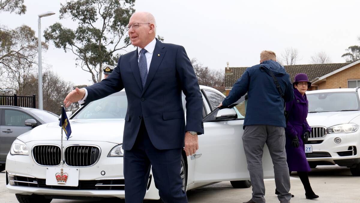 Governor-General David Hurley. Picture: James Croucher