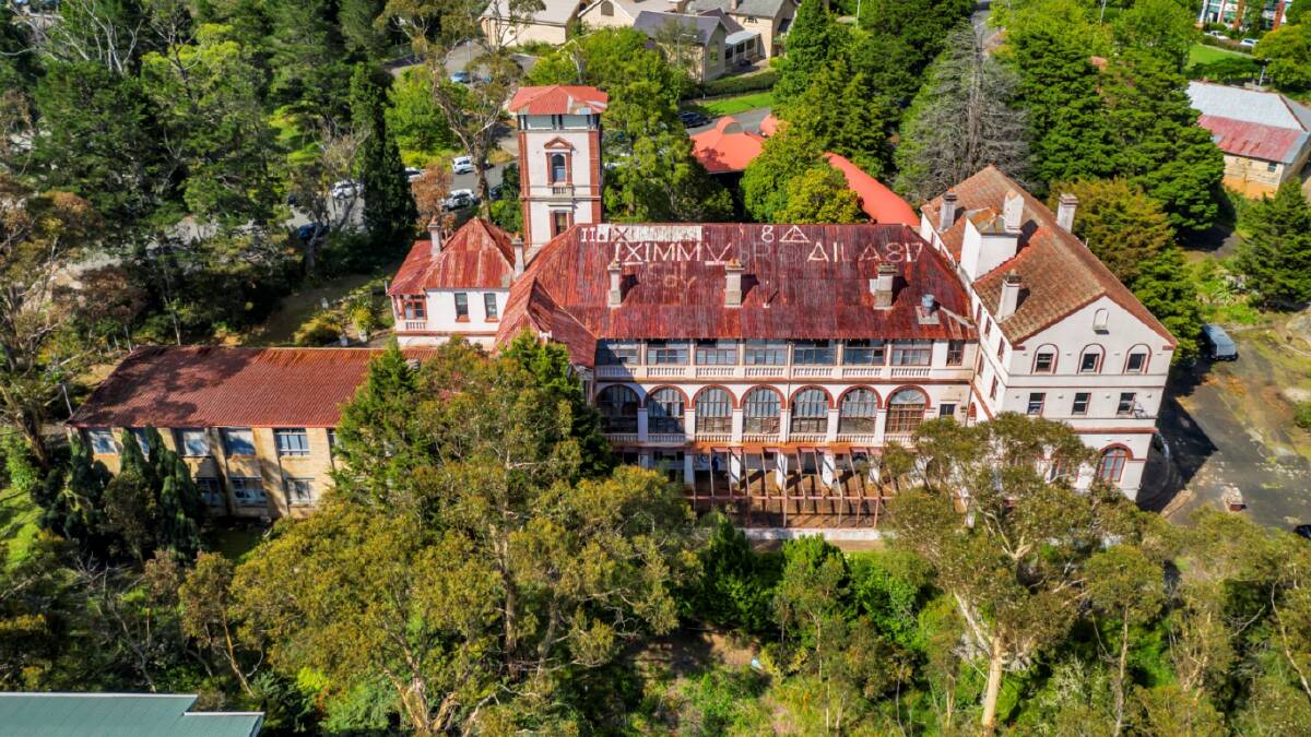 For sale: Former Mount St Marys College, later the Renaissance Centre in Katoomba. Photos courtesy of Colliers