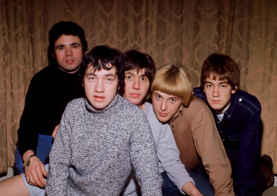 The Easybeats, with George Young in the foreground. Picture: Getty Images
