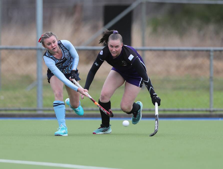 TOP OF THE TABLE: Lithgow Panthers remain undefeated in women's Central West Premier League Hockey, defeating Souths 3-0. Photos: PHIL BLATCH