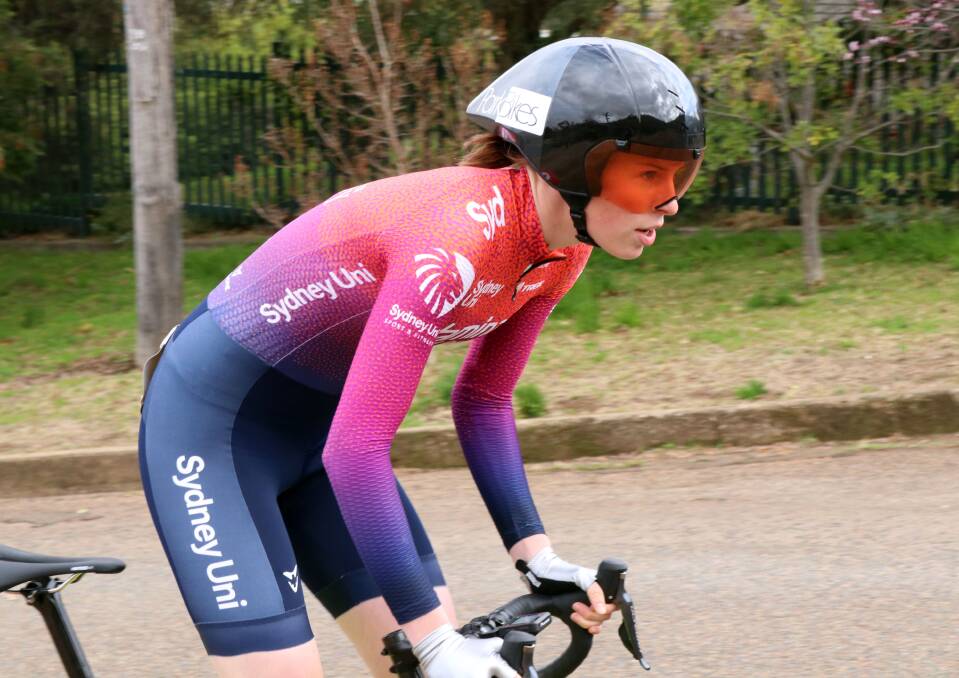 ROAD WORKS: Emily Watts will contest the criterium and road race at the Cycling Australia Road Nationals. Photo: CONTRIBUTED