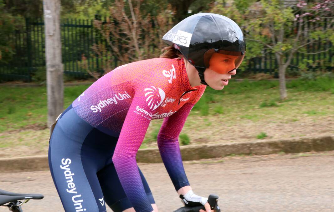 ON THE ROAD: Emily Watts is riding at the Oceania Road Championships.