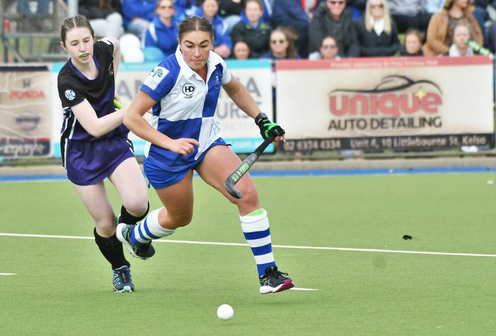 St Pat's hockey talent Hannah Kable described her debut in the Hockey One league for NSW Pride as awesome. Picture by Chris Seabrook
