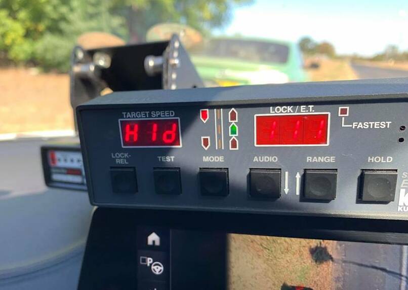 BIG MISTAKE: A speeding driver trying to get to the movies on time has paid a big price for her behaviour. Photo: NSW POLICE
