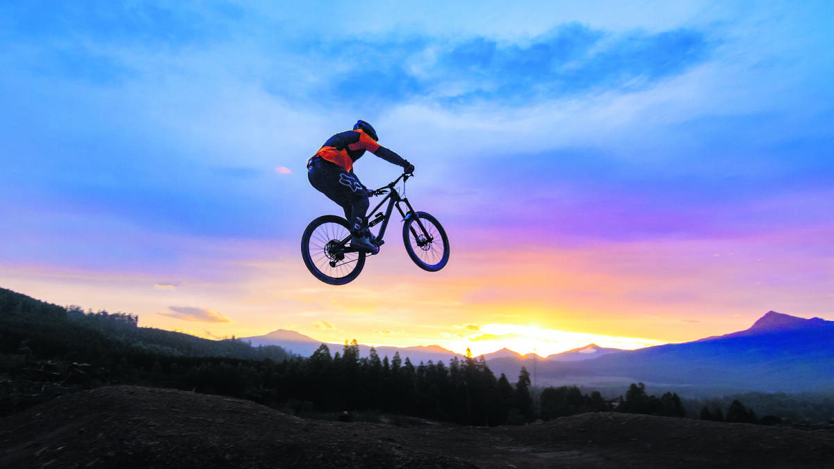 The Maydena Bike Park is a gravity-focused mountain bike park in Tasmania's Derwent Valley.
