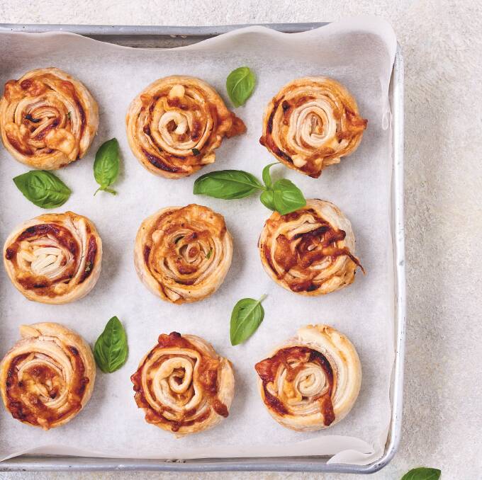 Pizza scrolls are a lunchbox classic. Picture: Nikole Ramsay