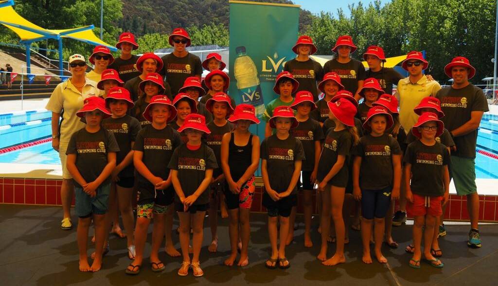 TEAM LITHGOW: The competition was strong in all age groups at the twilight meet and the 40 Lithgow swimmers did exceptionally well, coming away with many medals and PBs.