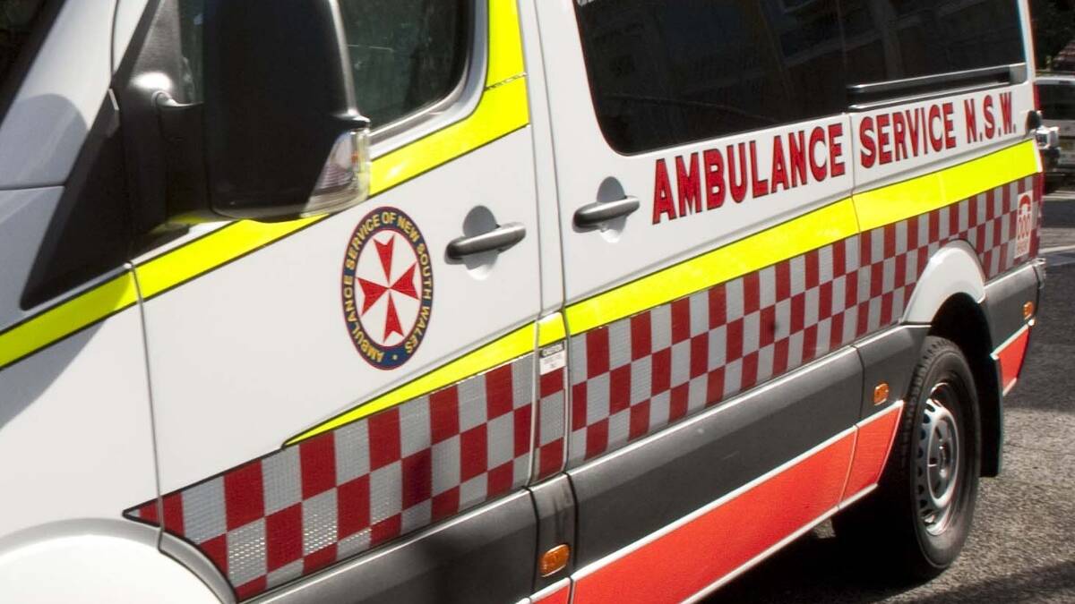 TRUCK CRASH: NSW Ambulance officers transported a man to Lithgow Hospital with rib injuries following a truck accident.