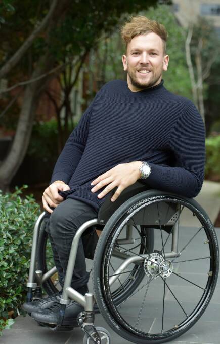 PATRON: Being named the 2017 Patron of International Day of People with Disability was an "incredible honour" for dual Paralympian Dylan Alcott. Photo: Supplied 