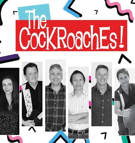 Aussie entertainment: The Cockroaches will head to Lithgow Halloween and, together with a top local lineup, will rock the stage. Photos: Lithgow Visitor Information Centre.